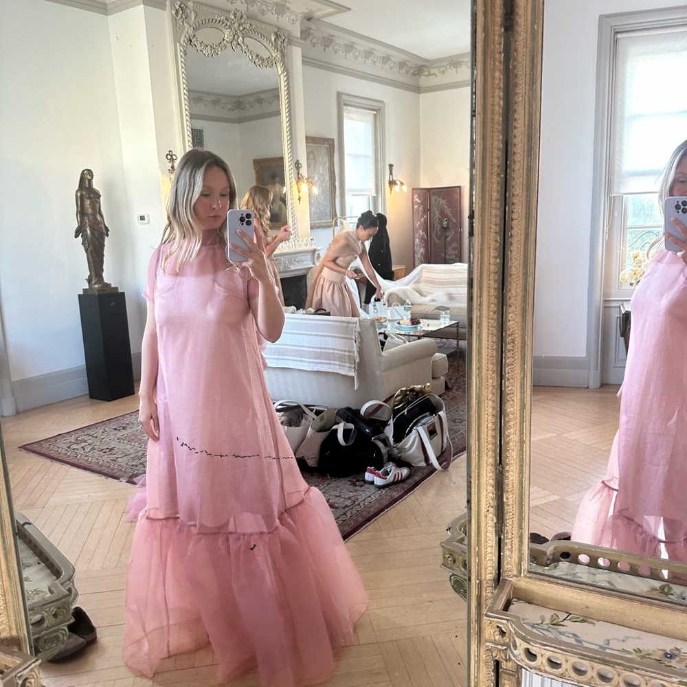 Staud Calluna Misty Rose Dress